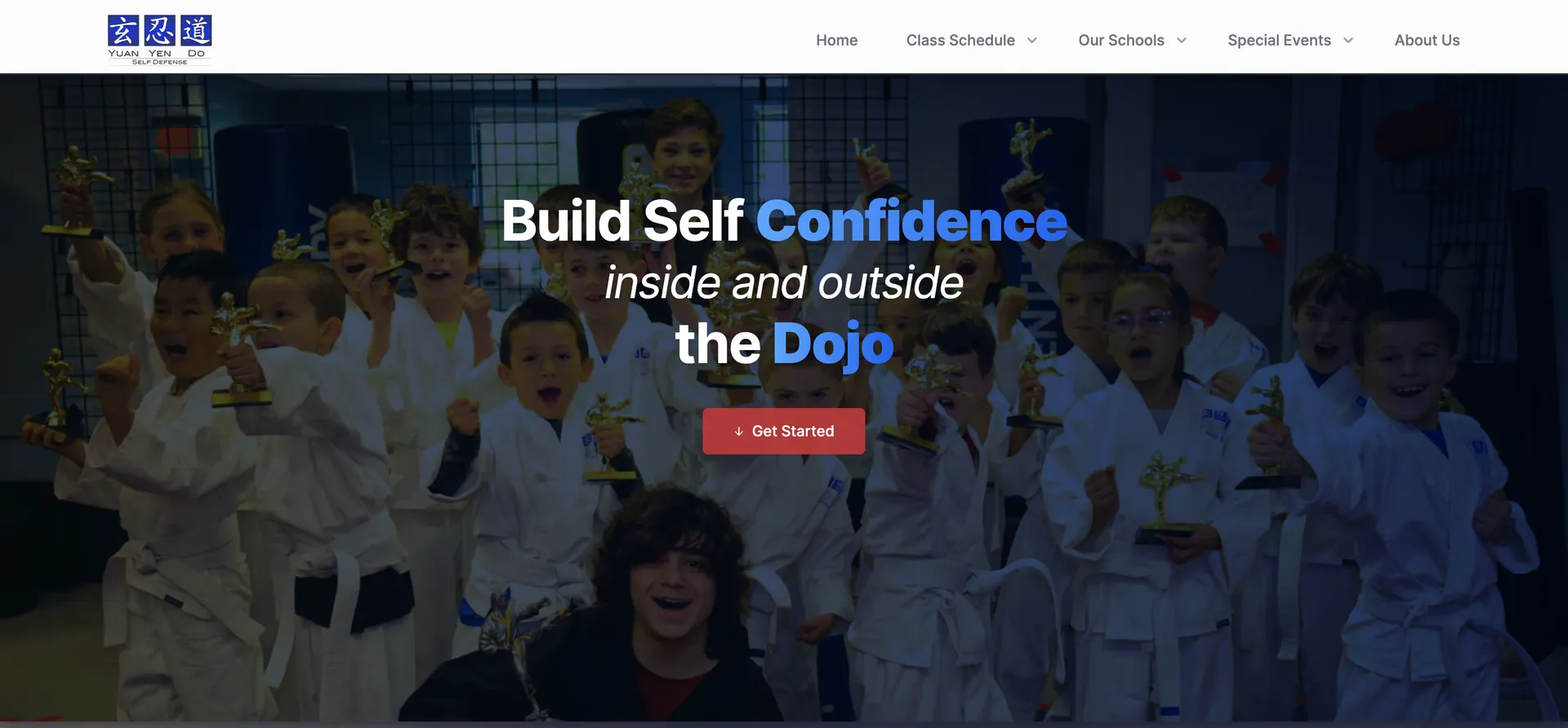 Yuan Yen Do Self Defense Website Redesign